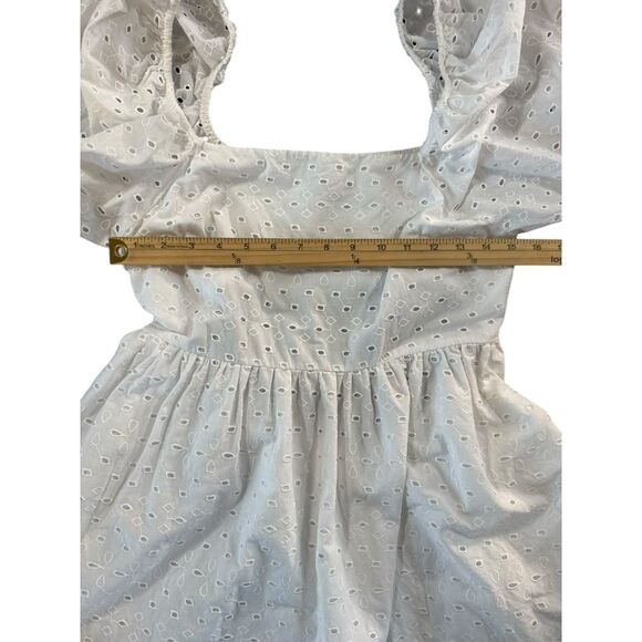 A New Day White Cotton Eyelet Dress - Picture 7 of 11